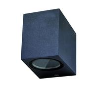 Life Applique a LED per GU10, applique da parete IP54, lampada da parete, lampada da parete led, max 7W, grigio, 67x80x92 mm