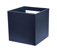 Life Applique a LED Quadrato, applique da parete IP54, lampada da parete, lampada da parete led, 7W, luce 4000K, 500lm, grigio, 10 cm