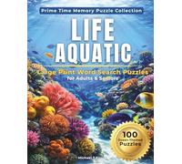 Life Aquatic: Large Print Word Search Puzzles for Adults & Seniors: 100 Ocean-Themed Puzzles