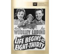 Life Begins At Eight-Thirty 8:3 0 DVD - Monty Wooley, Ida Lupino, Sanguinella