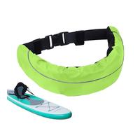 Life Belts Adult, Inflatable Waist Belt, Reusable Safety Gear, Waterproof Lightweight Design for Kayaking, Boating, Snorkeling, Surfing, Fishing, Sailing Air Bag Nylon Fabric