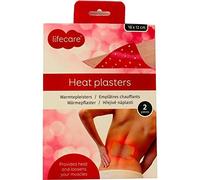 Life Care Cerotti Riscaldanti al Pepe di Cayenna, 18/12 cm, Confezione da 2, Materiale Poliester