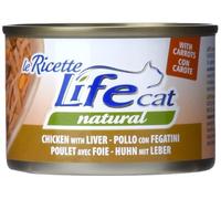 LIFE CAT NATURAL RICETTE POLLO CON FEGATINI 150 GR.