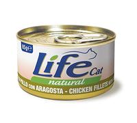 Life Cat Natural Filetti di Pollo e Aragosta, lattina 85g