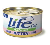 Life Cat Natural Kitten 85 gr - Tonno - Confezione da 24 pezzi - Cibo umido per gatti - 1° ORDINE? scegli lo sconto BZR5 / BZR20 + 200 punti fedeltà