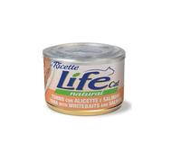 LIFE CAT Natural LE RICETTE TONNO ALICETTE SALMONE 150 GR - 6 pezzi