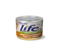 LIFE CAT Natural LE RICETTE TONNO FORMAGGIO SPINACI 150 GR - 6 pezzi