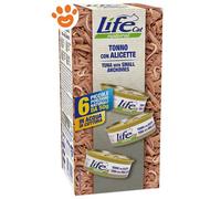 Life Cat Natural Multibox Tonno con Gamberetti - Life Cat Natural Multibox Tonno con Gamberetti - Confezione da 6x50 Gr