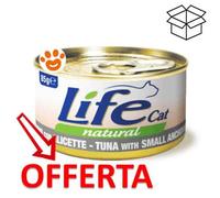 Life Cat Natural Lattine 85 gr: Tonno con Alicette