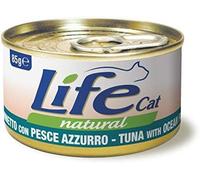 Life Cat Natural Tonno con Pesce Azzurro, lattina 85g