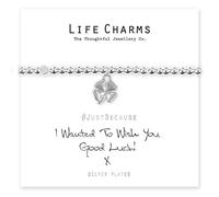 Life Charms Braccialetto "I Wanted to Wish You Good Luck"