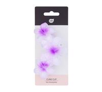 Life Clip per capelli grande fiore hawaiano viola, 1 pz