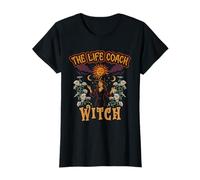 Life Coach Motivatore The Life Coach Witch Halloween Maglietta