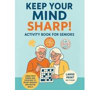 Life Daily Style Keep Your Mind Sharp Activity Book for Seniors (Tascabile)