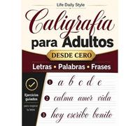Life Daily Style Libro de caligrafía para adultos (Tascabile)