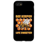 Life di Bee Keeder Moto più divertente per gli apicoltori Custodia per iPhone SE (2020) / 7/8