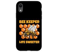 Life di Bee Keeder Moto più divertente per gli apicoltori Custodia per iPhone XR