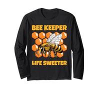 Life di Bee Keeder Moto più Divertente per Gli apicoltori Maglia a Manica