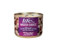 LIFE DOG Natural Mixer Crocc PETTO di POLLO con FEGATINI 150 GR - 6 pezzi