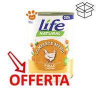 Life Dog Nutrition Plus Pollo - Life Dog Nutrition Plus Pollo - Lattina Da 400 Gr - CONFEZIONE RISPARMIO