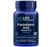 Life Extension Acido pantotenico (vitamina B5) 500 mg - 100 capsule