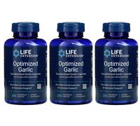 Life Extension Aglio Ottimizzato 1200mg Allicina 10.000ppm 3X200Caps Non OGM
