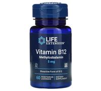 Life Extension B12 metilcobalamina, 5 mg, 60 losanghe vegetali