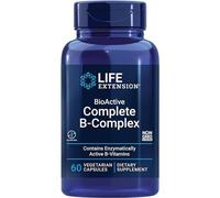Life Extension, BioActive Complete B-Complex (Complesso Vitaminico B Completo), 60 Capsule vegane, Testato in Laboratorio, Vegetariano, Senza Glutine, Senza Soia, Non OGM