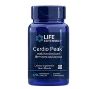 Life Extension Cardio Peak con biancospino e Arjuna, supporto cardiaco e vascolare, 120 capsule a base di erbe