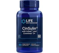 Life Extension, CinSulin® con InSea2® e Crominex® 3+, 90 Veg. Capsule