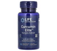 Life Extension Curcumin Elite Estratto Di Curcuma 30Caps Curcuminoidi/Fenugreco