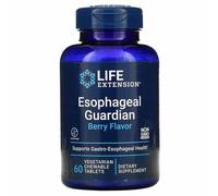Life Extension Esophageal Custode 60 Masticabile Pillole Alginic Acido 1000mg /