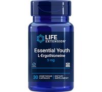 Life Extension, Essential Youth L-Ergothioneine, 5 mg, 30 capsule - spedizion...