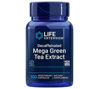 Life Extension, estratto di tè verde mega decaffeinato, 100 veg. Capsule