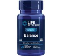 Life Extension FLORASSIST Balance, 30 Veggie Caps 15 Billion CFU Plantarum