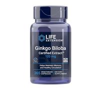Life Extension Ginkgo Biloba, Estratto Certificato 120 mg 365 St