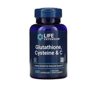 Life Extension Glutatione, Cisteina e C - 100 capsule