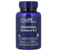 Life Extension Glutatione, Cisteina e Vitamina C, 100 capsule