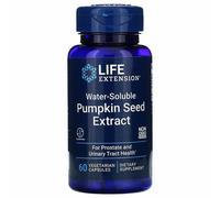 Life Extension Idrosolubile Semi di Zucca Estratto 262mg 60Veg Capsule Urinario