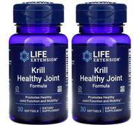 Life Extension Krill Sano Articolazioni Formula 2X30gels Acido Ialuronico /
