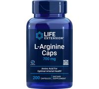 Life Extension L-ARGININE 700mg 200 Amino Acido Arteriosa Salute 1400mg per 2