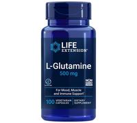 Life Extension L-Glutammina 500 mg - 100 capsule