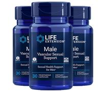 Life Extension Maschile Vascolare Sessuale Supporto 3X30 Pillole Veg Kaempferia