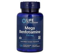 Life Extension, Mega Benfotiamine, 250 mg, 120 capsule vegetariane