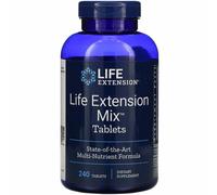 Life Extension Mix Compresse 240Tabs Multivitaminico Vitamina E / Amino Acid /