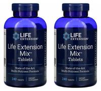 Life Extension Mix Compresse 2X240Tabs Multivitaminico Vitamina E / Amino Acid /