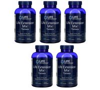 Life Extension Mix Compresse 5X240Tabs Multivitaminico Vitamina E / Amino Acid /