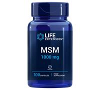 Life Extension MSM, EU 1000 mg, 100 capsule