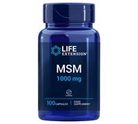 Life Extension MSM, EU 1000 mg, 100 capsule