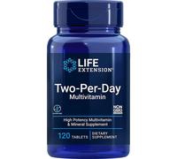 Life Extension Multivitamin Two per Day 120 Compresse Testato in Laboratorio